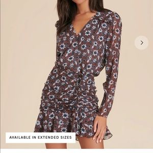 Veronica Beard Runched mini dress- Brand new